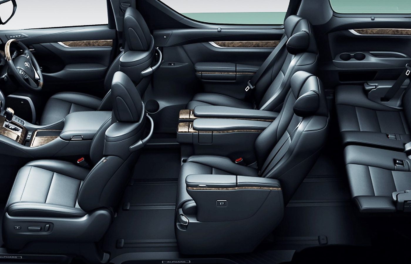 台湾タクシーのアルファード