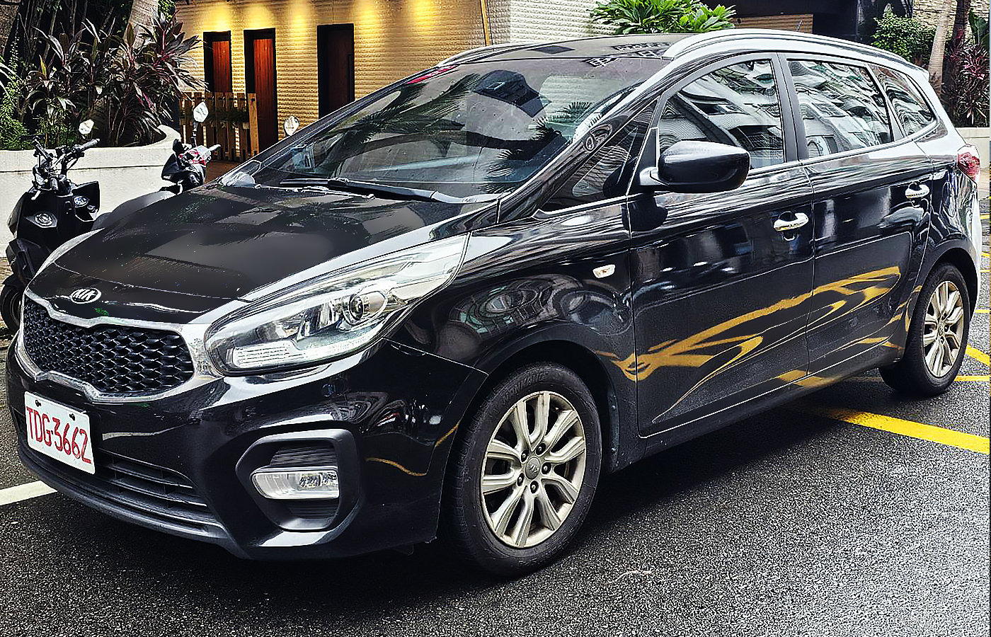 台湾タクシーのセダン車