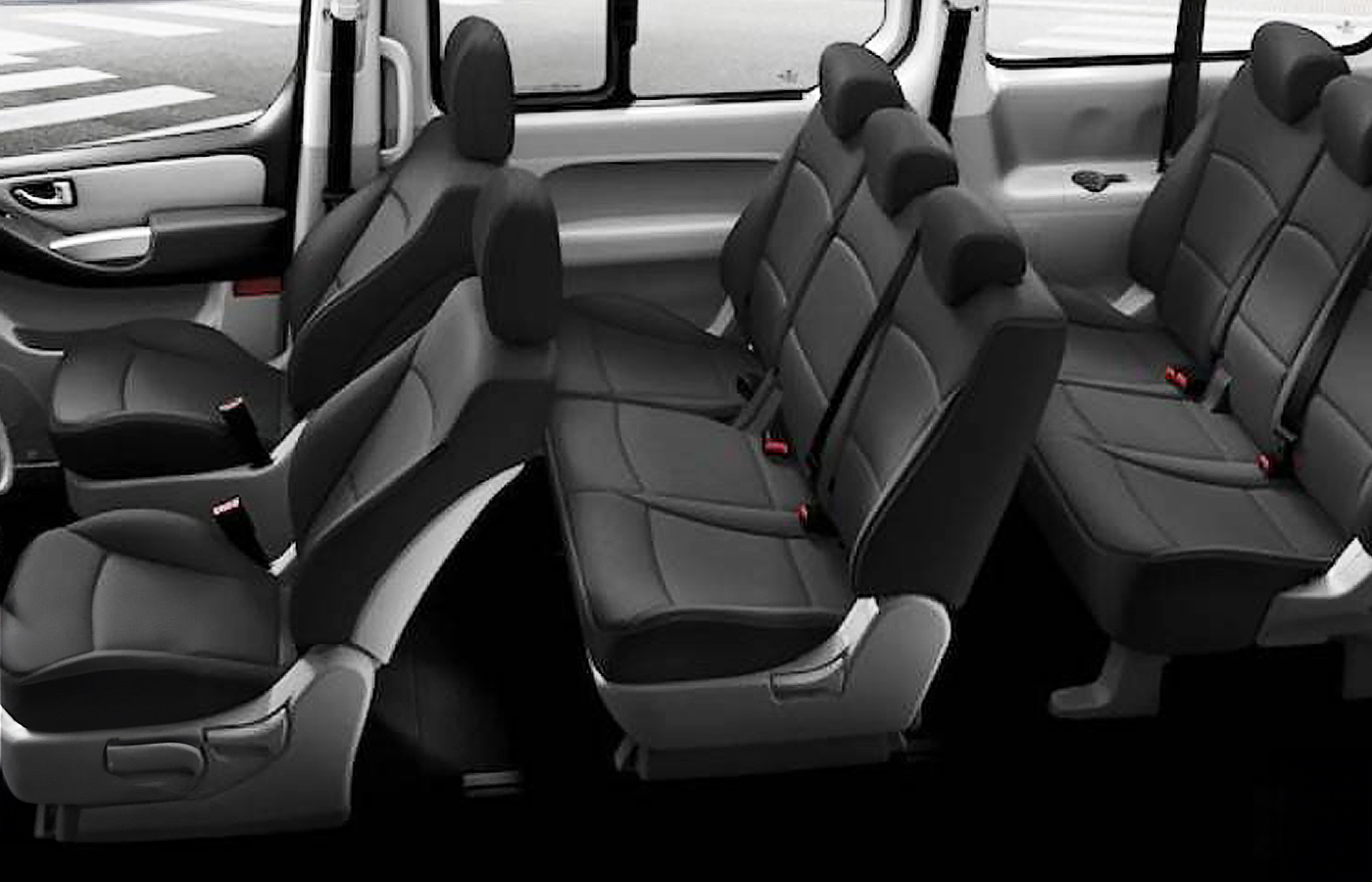 台湾タクシーのワゴン車